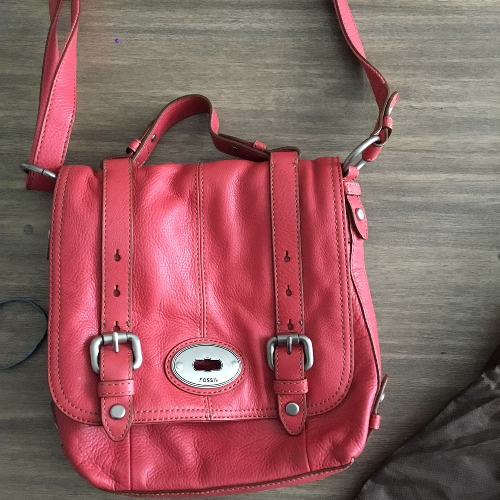 Pink Fossil bag